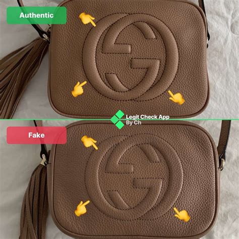 gucci soho replica vs authentic|gucci soho disco bag real.